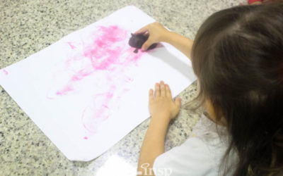 Pintando com… beterraba?!
