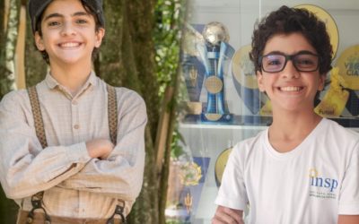 Estudante do INSP é sucesso na novela “Além da Ilusão” da Rede Globo!