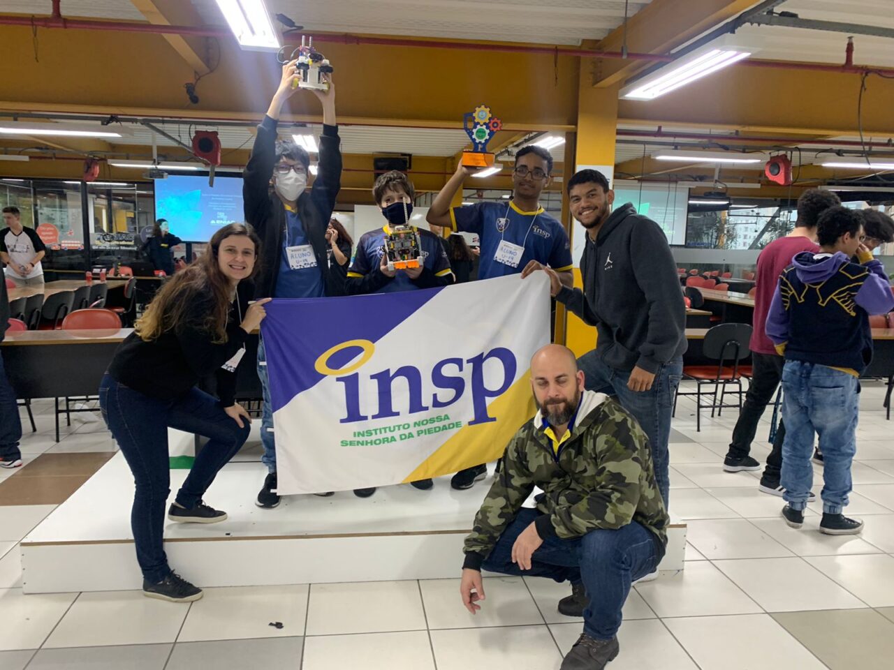 Alunos do INSP estão classificados para a copa do mundo de robótica na ...