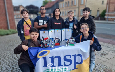 INSP conquista primeiro lugar  no campeonato de robótica na Alemanha