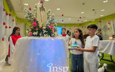 Missa e Coroação de Nossa Senhora no INSP Max