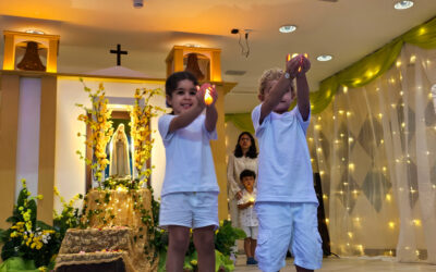 Coroação de Nossa Senhora no INSP Kids 👑