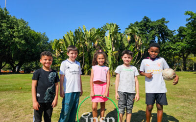 Esporte e Diversão ao Ar Livre: Alunos do INSP Total no Aterro do Flamengo