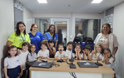 Alunos da Pré II estão se preparando para conhecer a Rádio Catedral