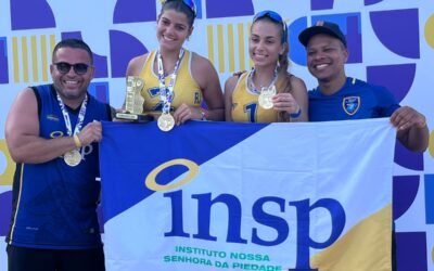 INSP Flamengo conquista título dos Jogos Escolares do Rio 2025 no vôlei de praia feminino – Categoria B