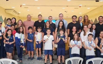 Entrega das medalhas do I e II Simulado do 1° trimestre! 🌟