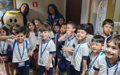 Visita à Rádio Catedral FM com as turmas da Pré II!