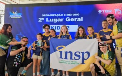 Equipe INSP Robots conquistam o 2º lugar geral em Organização e Método, no TBR!